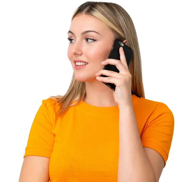 Recovery specialist on phone